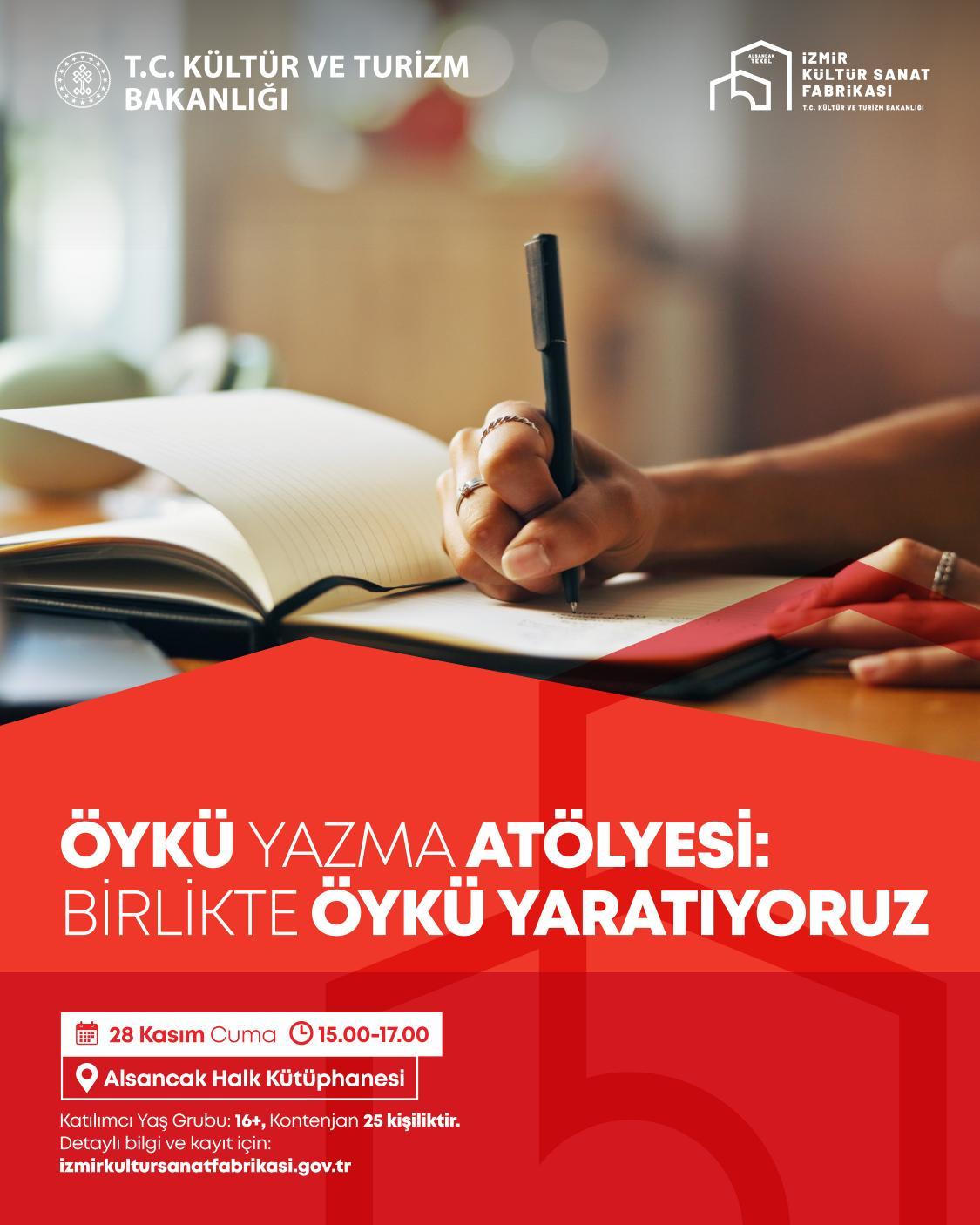 Öykü Yazma Atölyesi:Birlikte Öykü Yaratıyoruz