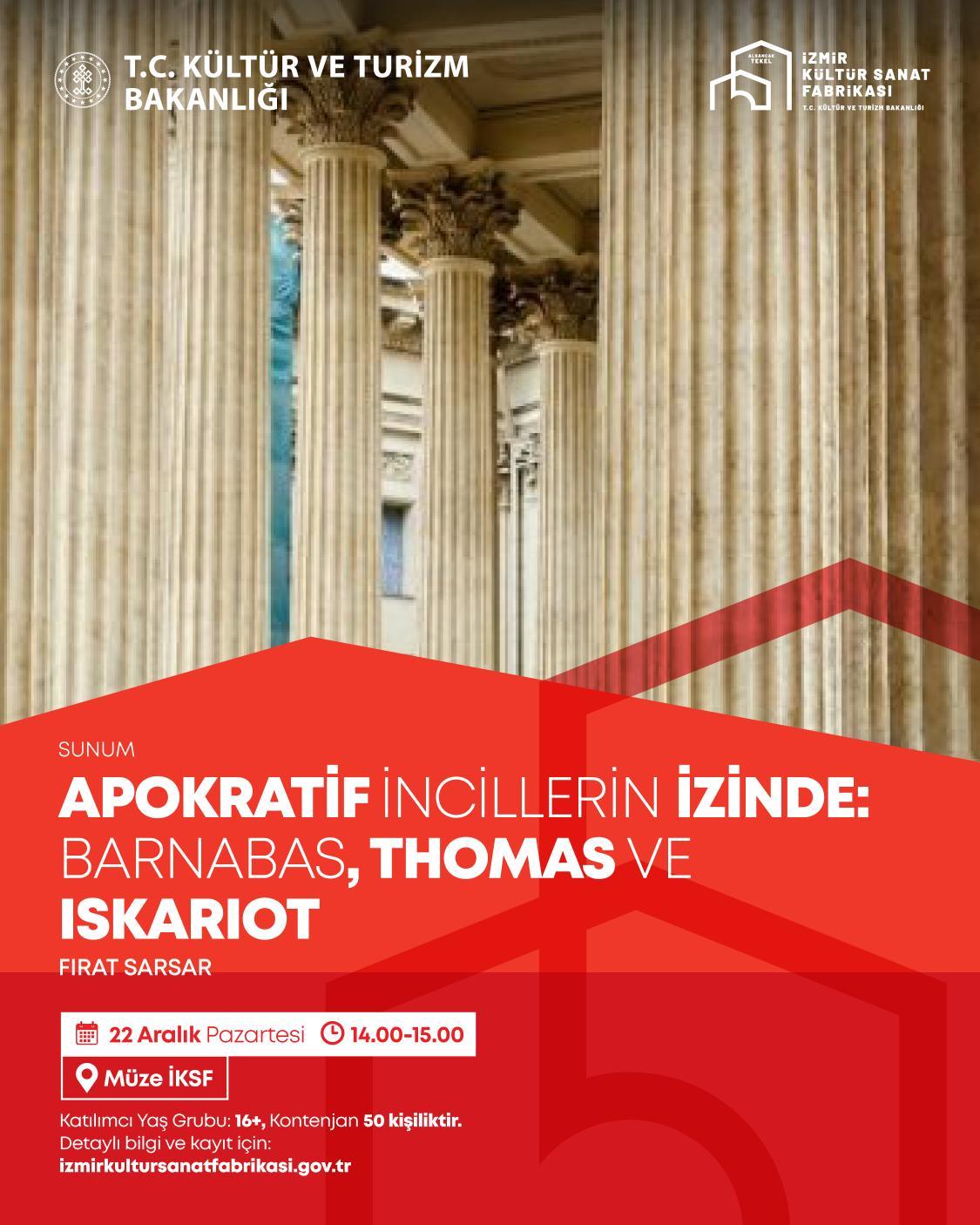 "Apokratif İncillerin İzinde: Barnabas, Thomas ve Iskariot "