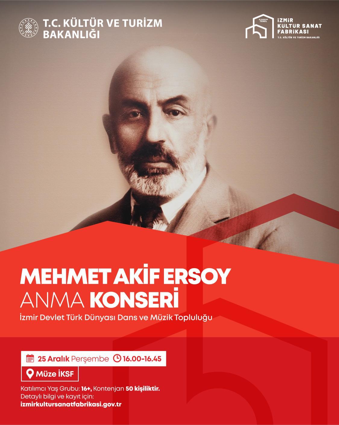 Mehmet Akif Ersoy Anma Konseri