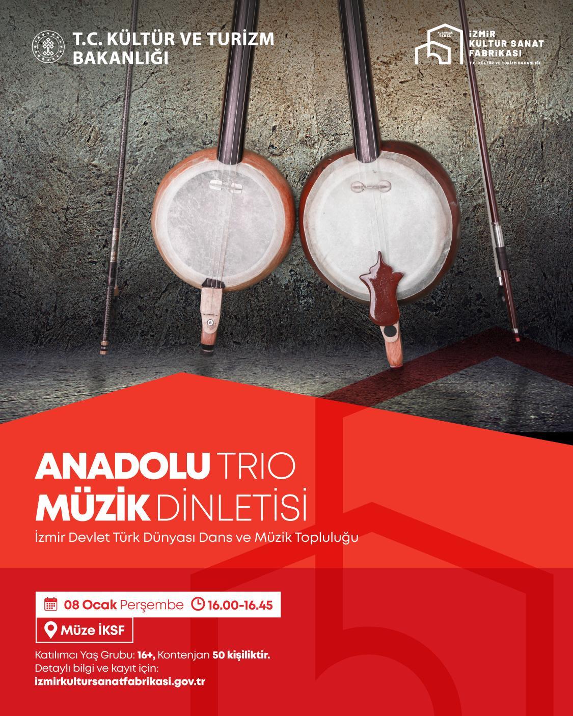 ANADOLU TRIO MÜZİK DİNLETİSİ