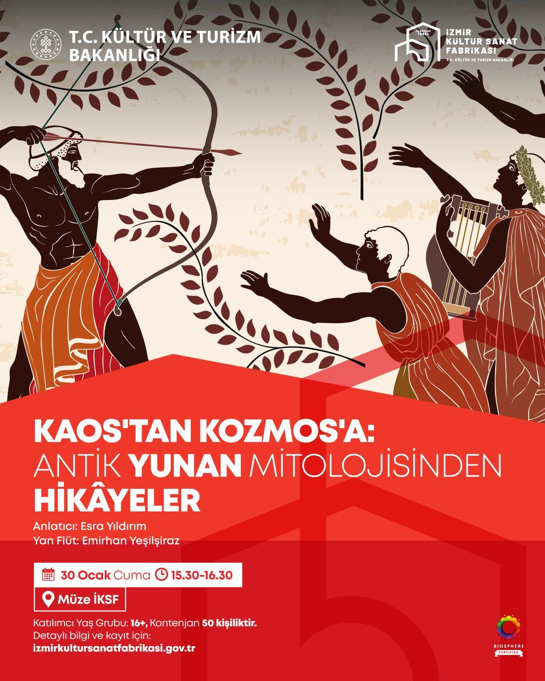 Kaos'tan Kozmos'a: Antik Yunan Mitolojisinden Hikâyeler
