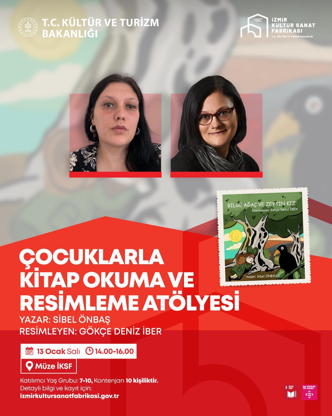 Çocuklarla Kitap Okuma ve Resimleme Atölyesi