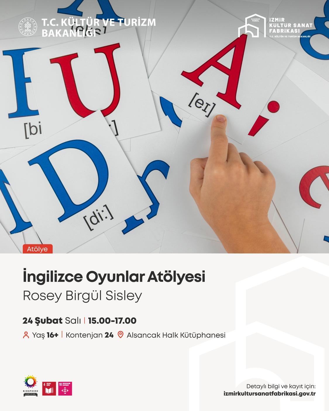 İngilizce Oyunlar Atölyesi