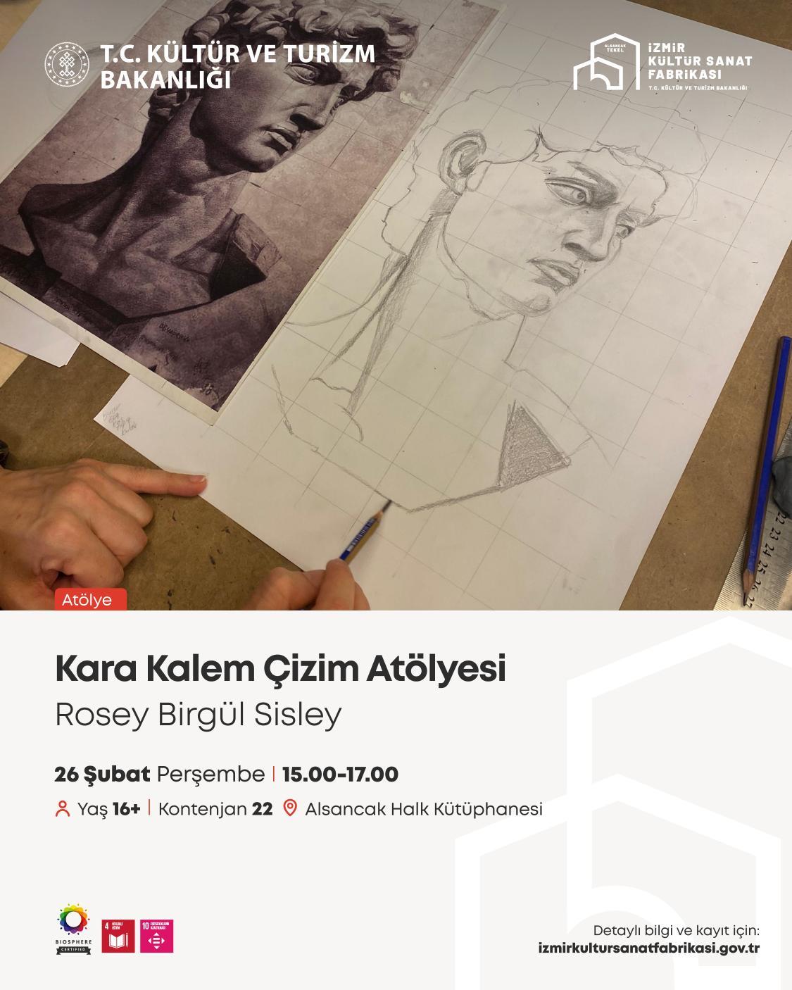 Kara Kalem Çizim Atölyesi