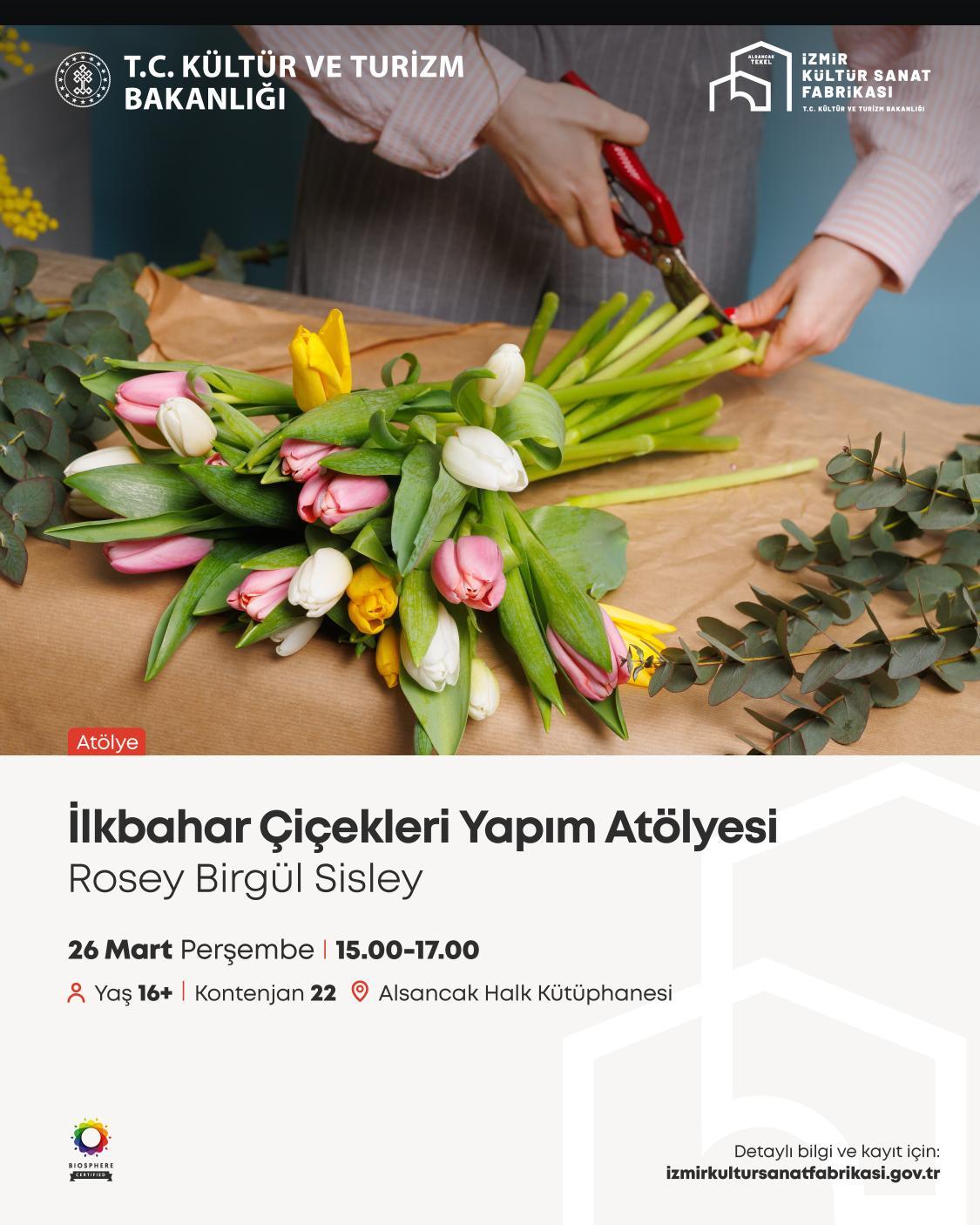 İlkbahar Çiçekleri Yapım Atölyesi