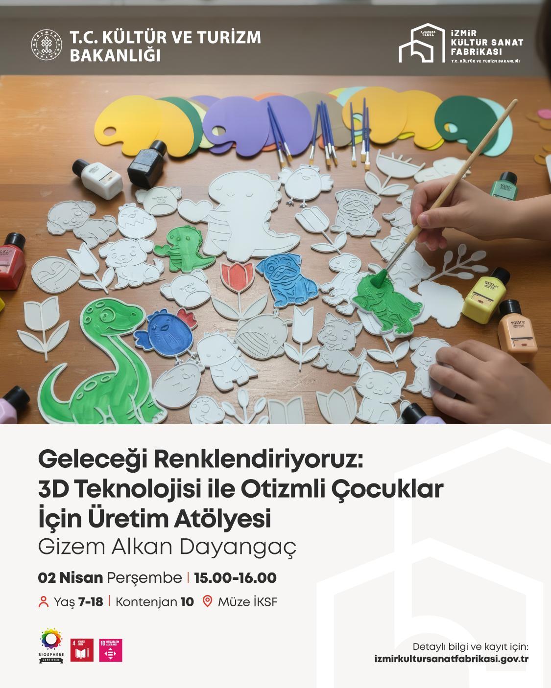 Geleceği Renklendiriyoruz: 3D Teknolojisi ile Otizmli Çocuklar için Üretim Atölyesi