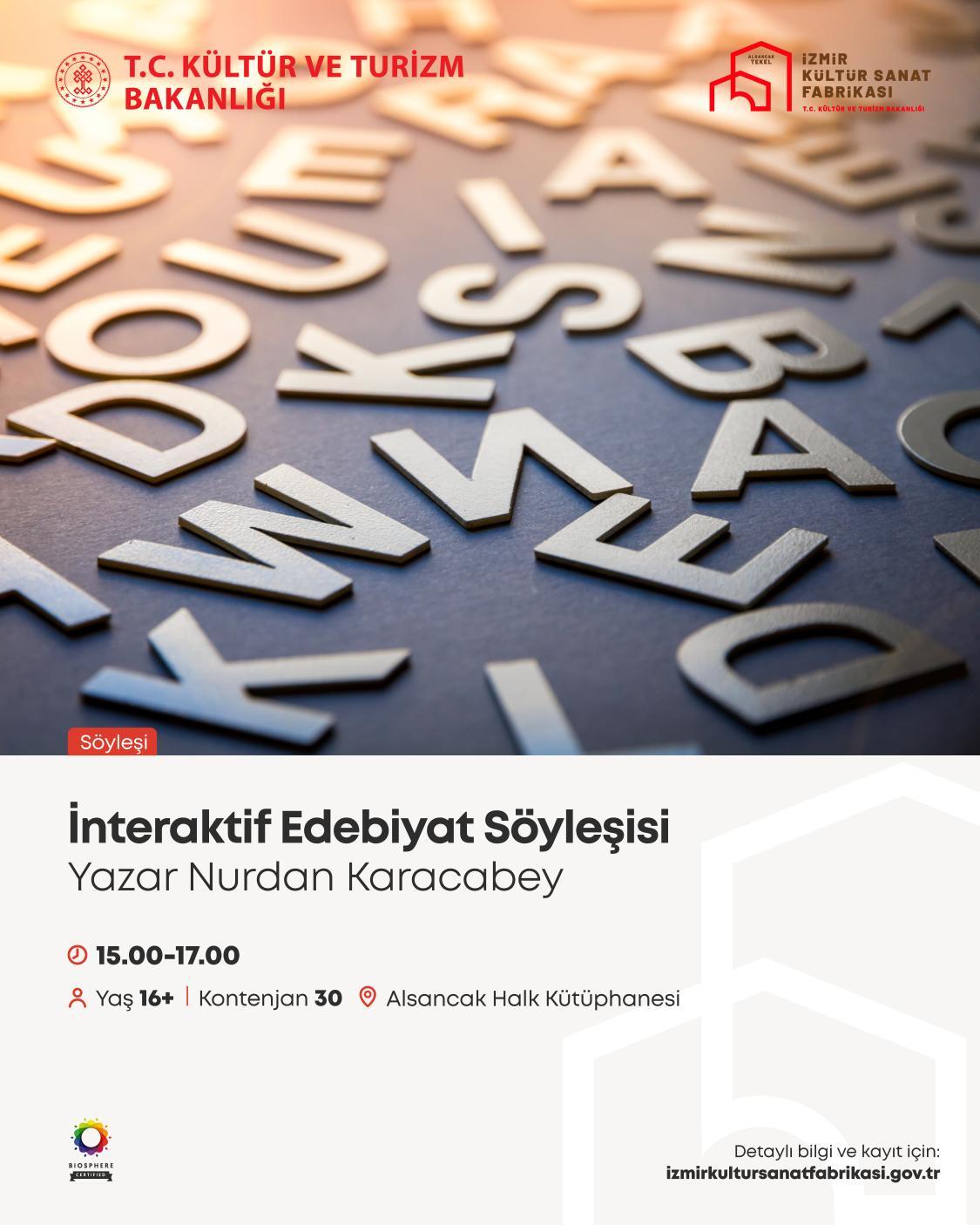 İnteraktif Edebiyat Söyleşisi