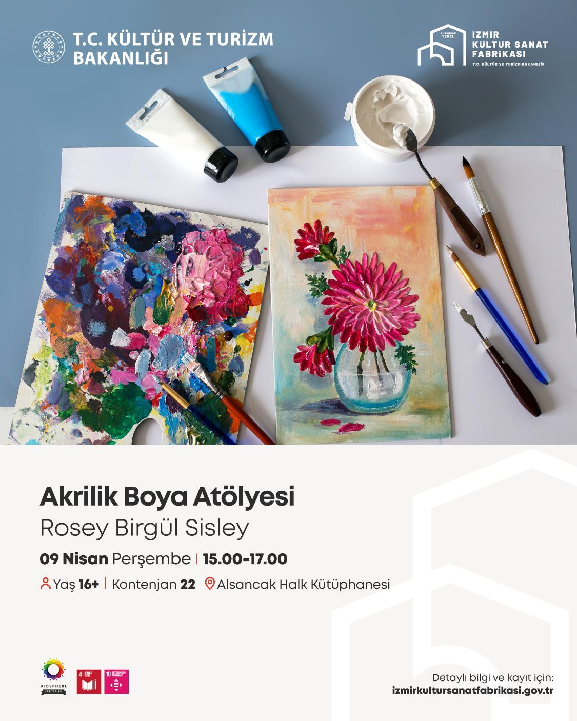 Akrilik Boya Atölyesi