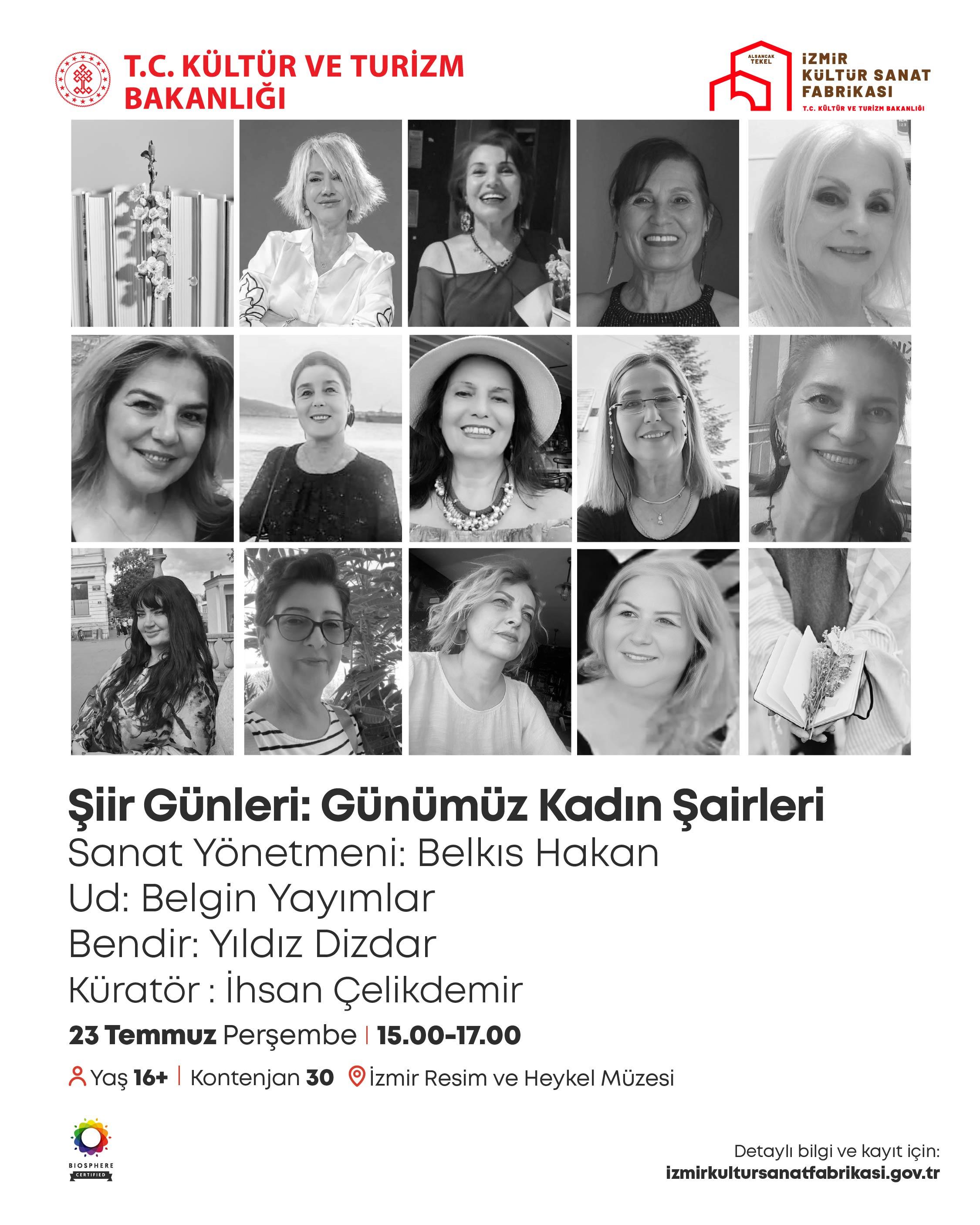 Şiir Günleri: Günümüz Kadın Şairleri