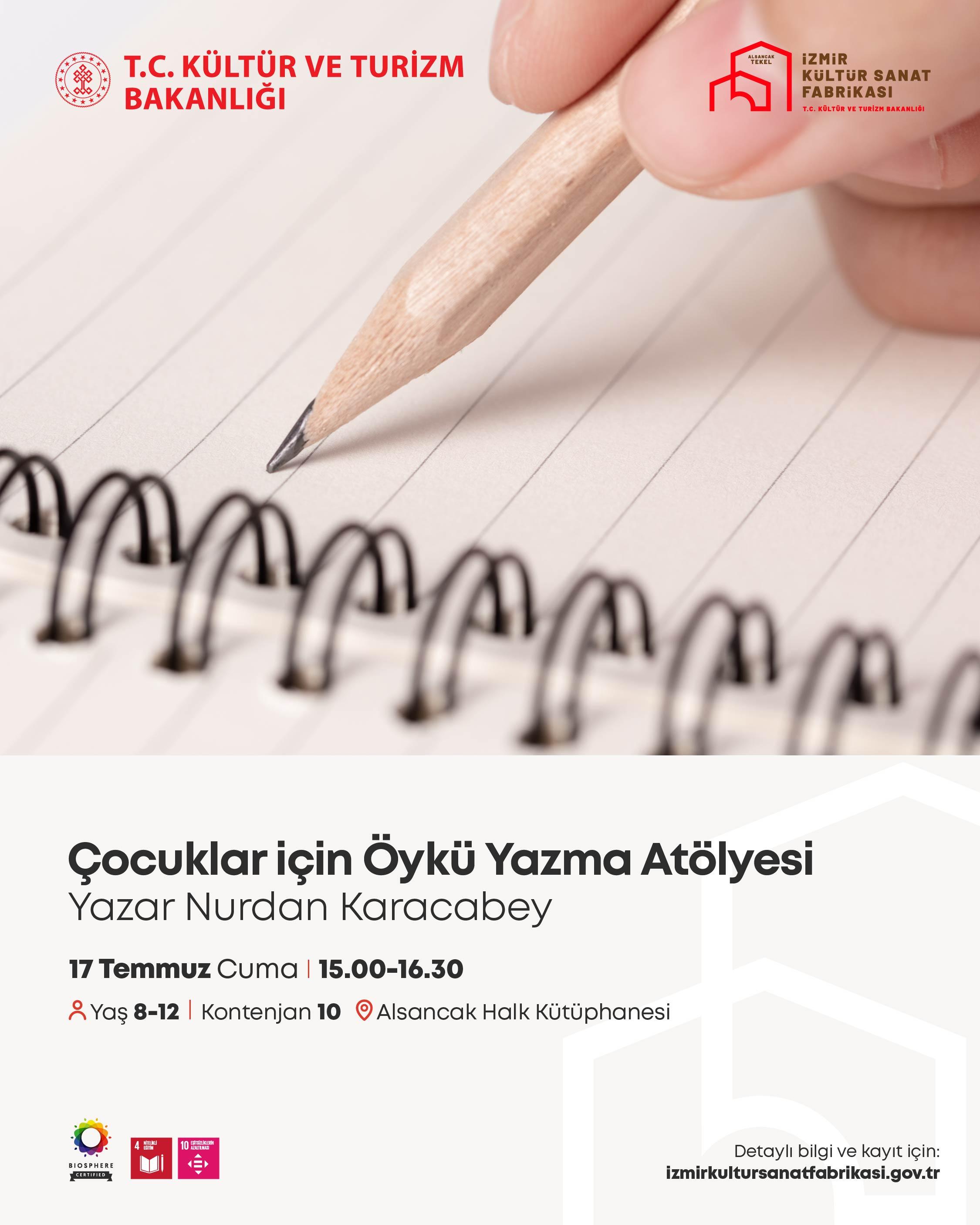 Çocuklar İçin Öykü Yazma Atölyesi
