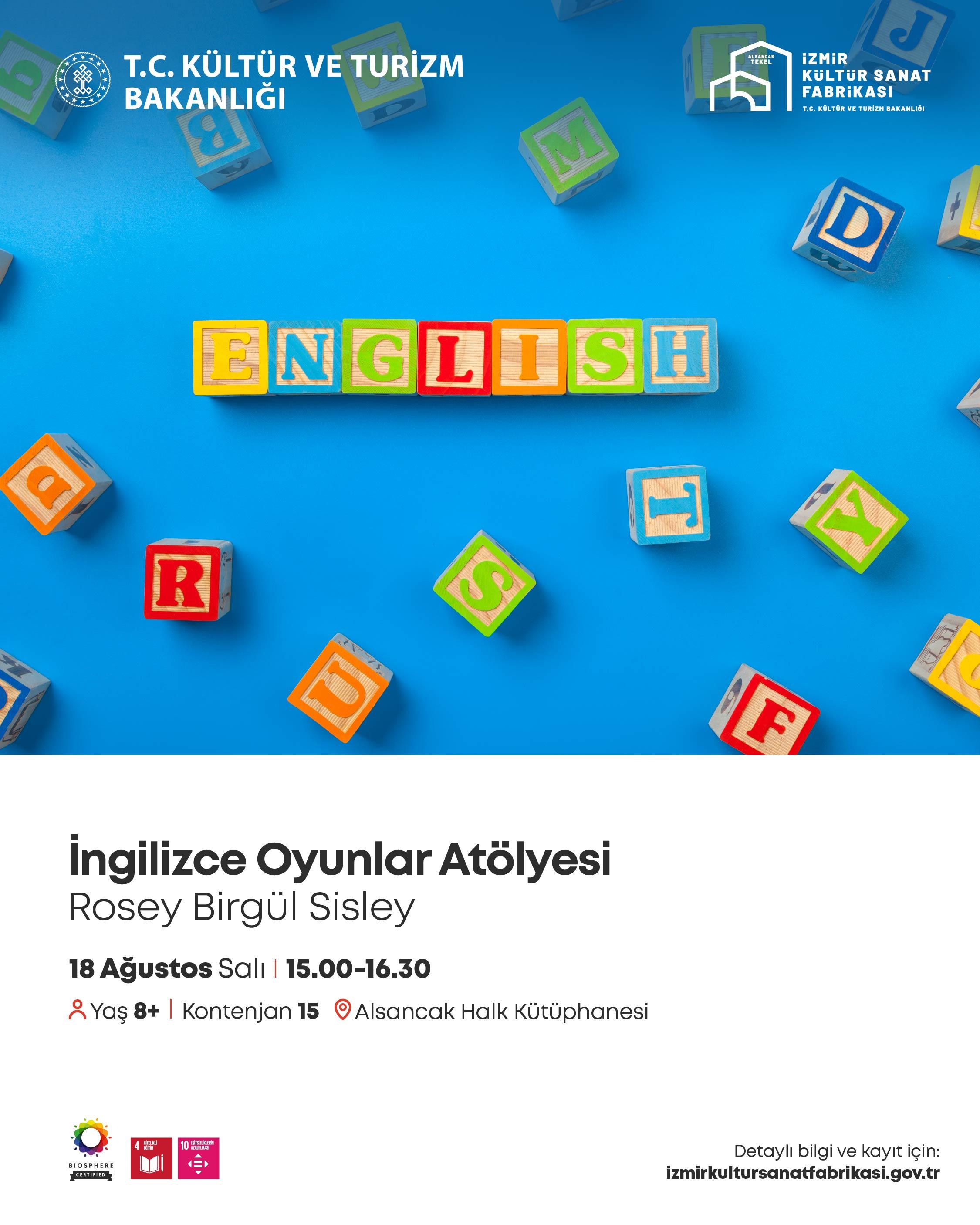 İngilizce Oyunlar Atölyesi